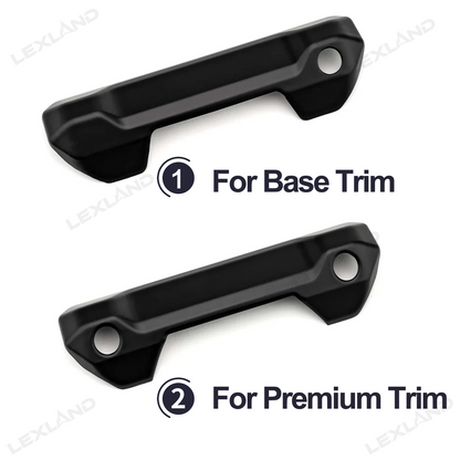 Tundra Rear Trunk Door Tailgate Handle Cover Trim ABS Liftgate Scratch Protector Overlay for Toyota