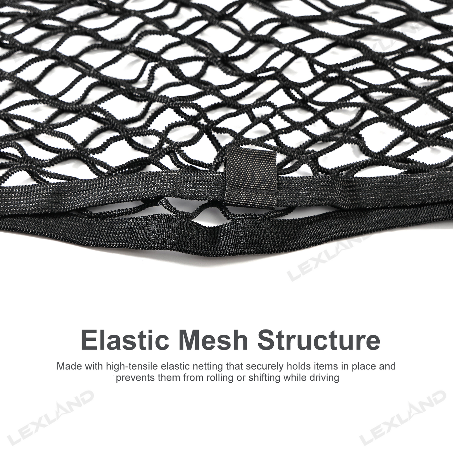 Tacoma Elastic Trunk Mesh Cargo Net Trunk Organizer Luggage Net for Toyota