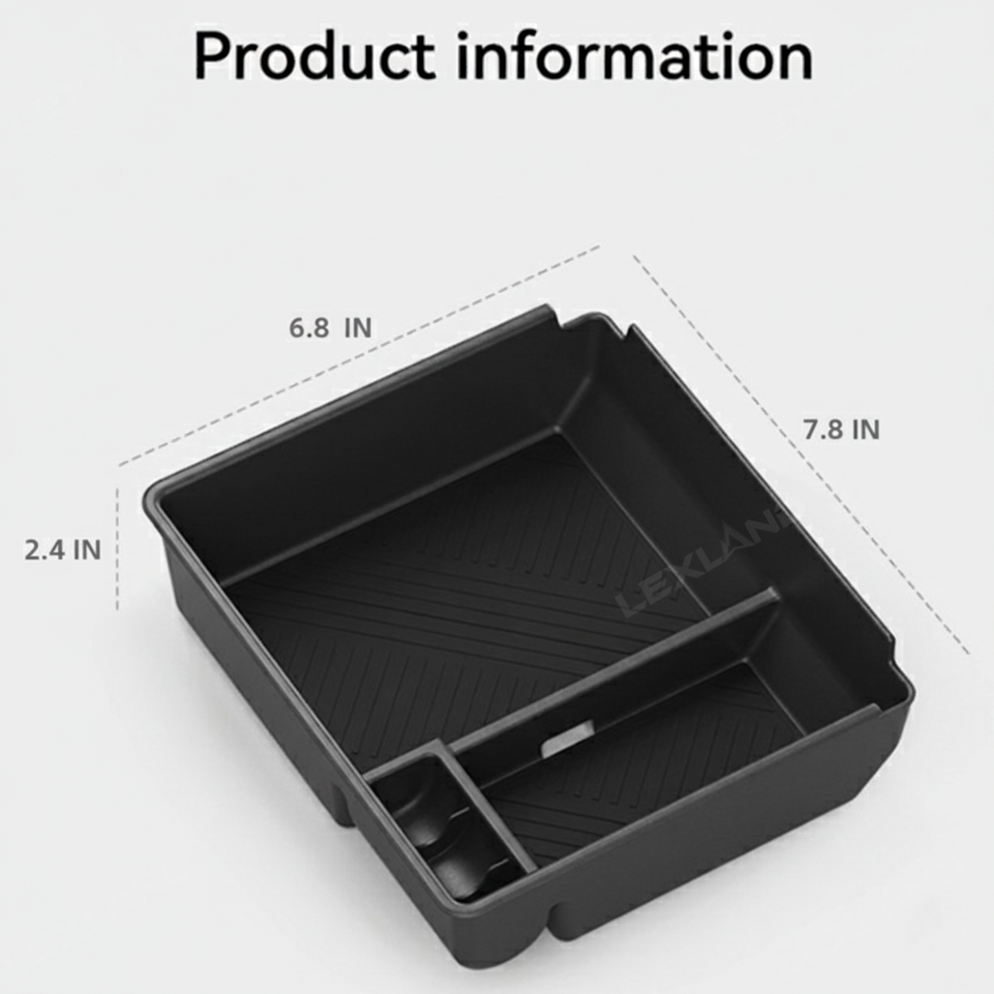 4Runner Center Console Organizer Tray Armrest Storage Box For Toyota