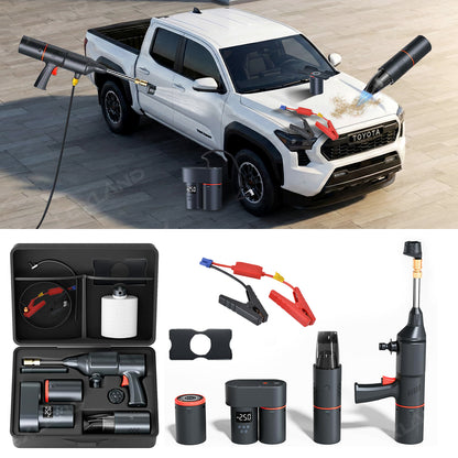 Tacoma/4Runner 6-in-1 Emergency Jump Starter Kit with 15000mAh Portable Power Bank for Toyota