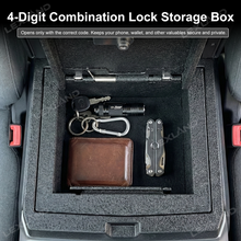 Tacoma Center Console Safe Storage Box Anti-Theft Lock Box Organizer for Toyota