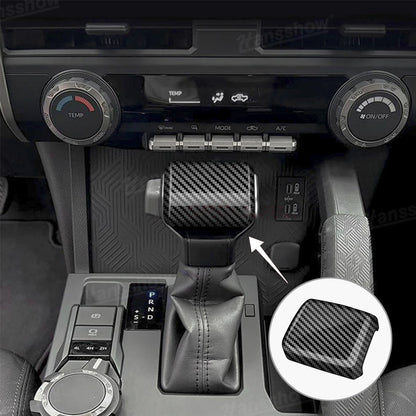 4Runner Interior Cover Trim ABS Carbon Fiber Style Protective Overlays For Toyota