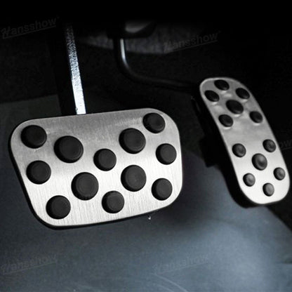 4Runner Aluminum Foot Pedal Covers Non Slip Accelerator Brake Pedal Pads