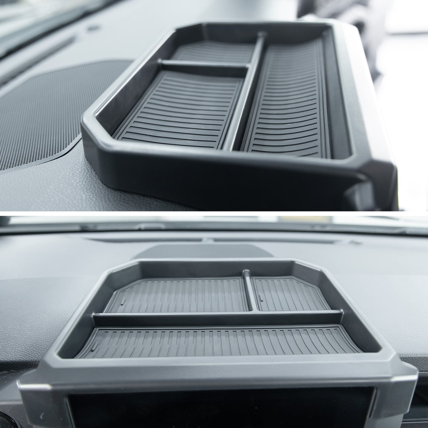 Tacoma Dashboard Organizer Tray Behind Screen Interior Dash Storage Box for Toyota