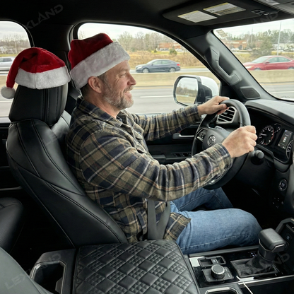 Red Christmas Hat Headrest