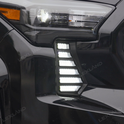 Tacoma LED Fang Lights Dual-Color Dynamic Daytime Running Lights for Toyota