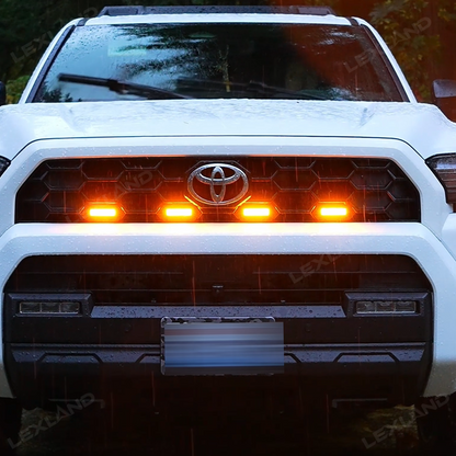 4Runner Raptor Lights LED Front Grille Lights Amber Lights 2.0 For Toyota