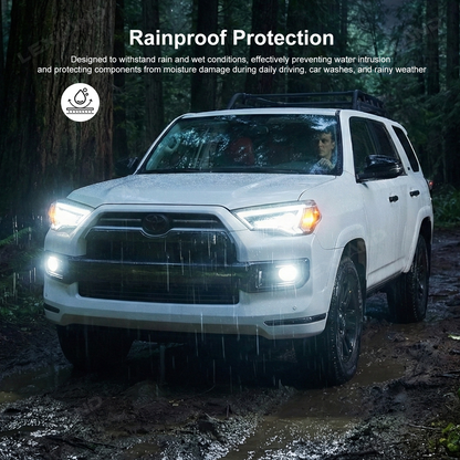 4Runner LED Headlights Front Head Lamps Assembly with Sequential Turn Signal for Toyota