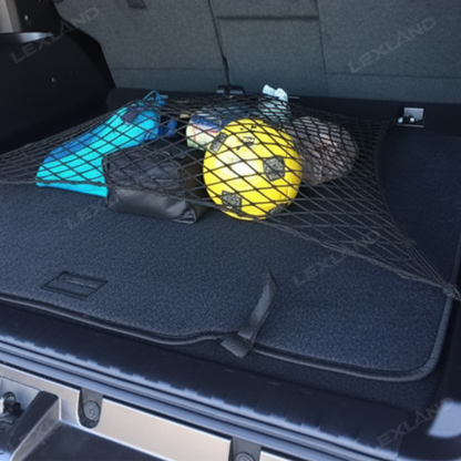 4Runner Elastic Cargo Net Trunk Mesh Luggage Net Trunk Organizer for Toyota
