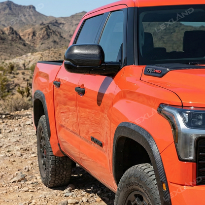 Tundra Mirror Caps ABS Side Mirror Covers Rearview Mirror Overlay for Toyota