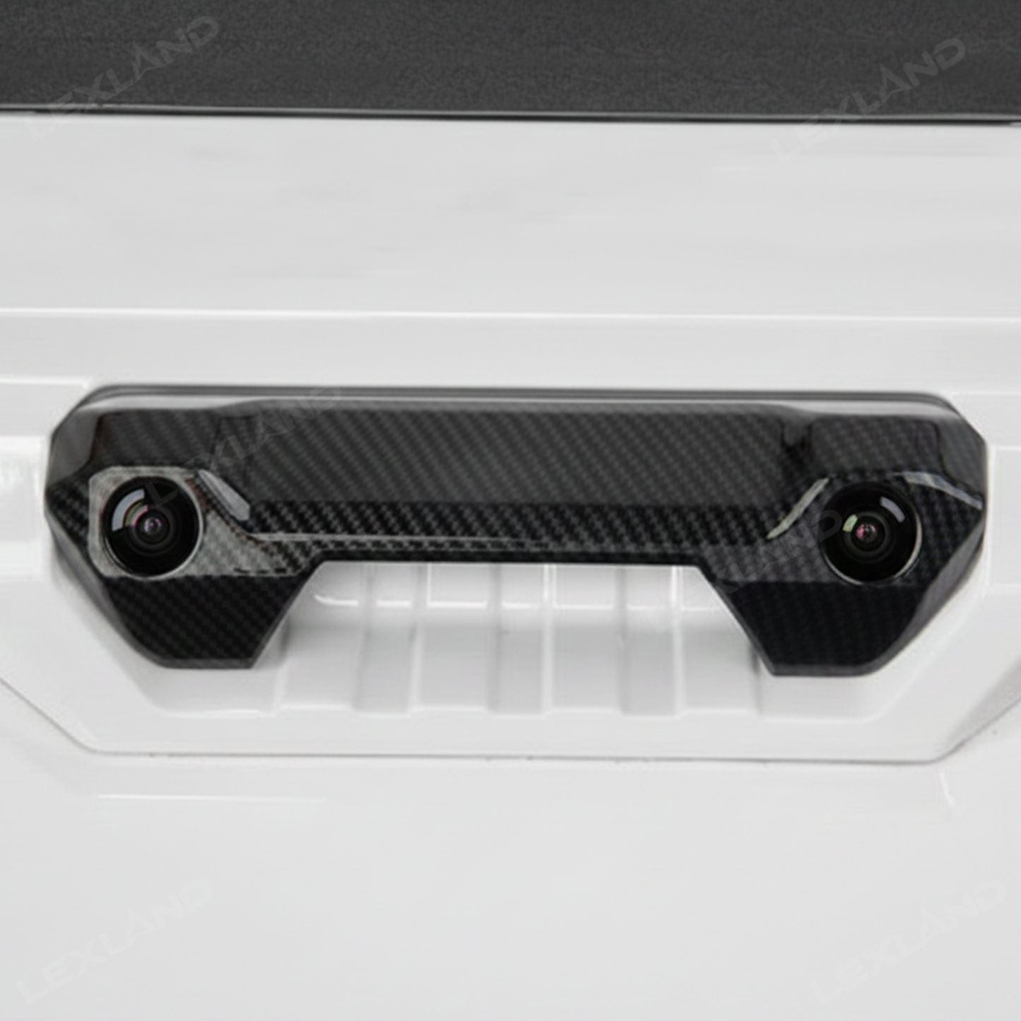 Tundra Rear Trunk Door Tailgate Handle Cover Trim ABS Liftgate Scratch Protector Overlay for Toyota