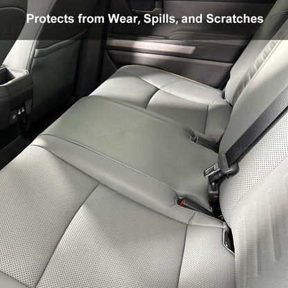 4Runner Seat Covers Embossed Nappa Leather Seat Protector Set for Toyota