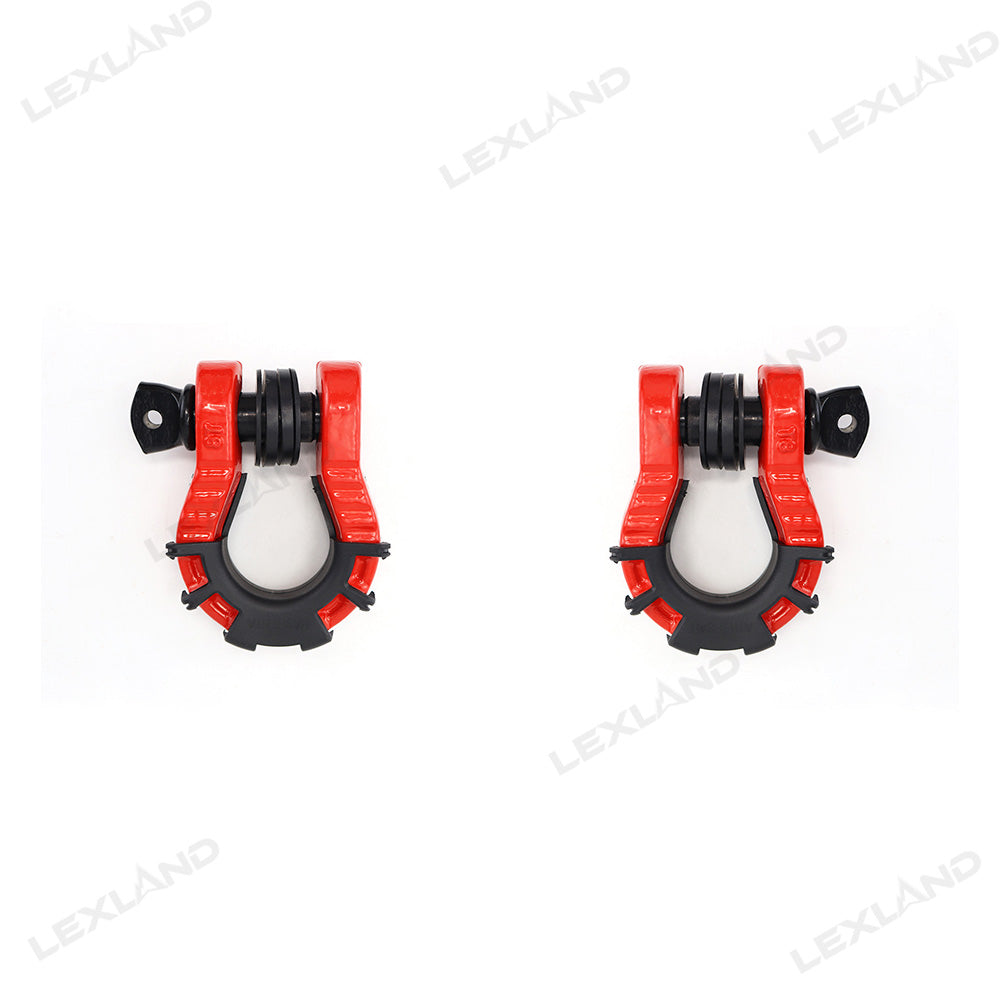4Runner/Tacoma Rugged D-Ring Shackle Front Hook Brackets for Toyota