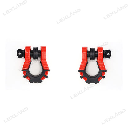 4Runner/Tacoma Rugged D-Ring Shackle Front Hook Brackets for Toyota