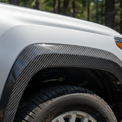 Tacoma Fender Flare ABS Carbon Fiber Style Fender Wrap
