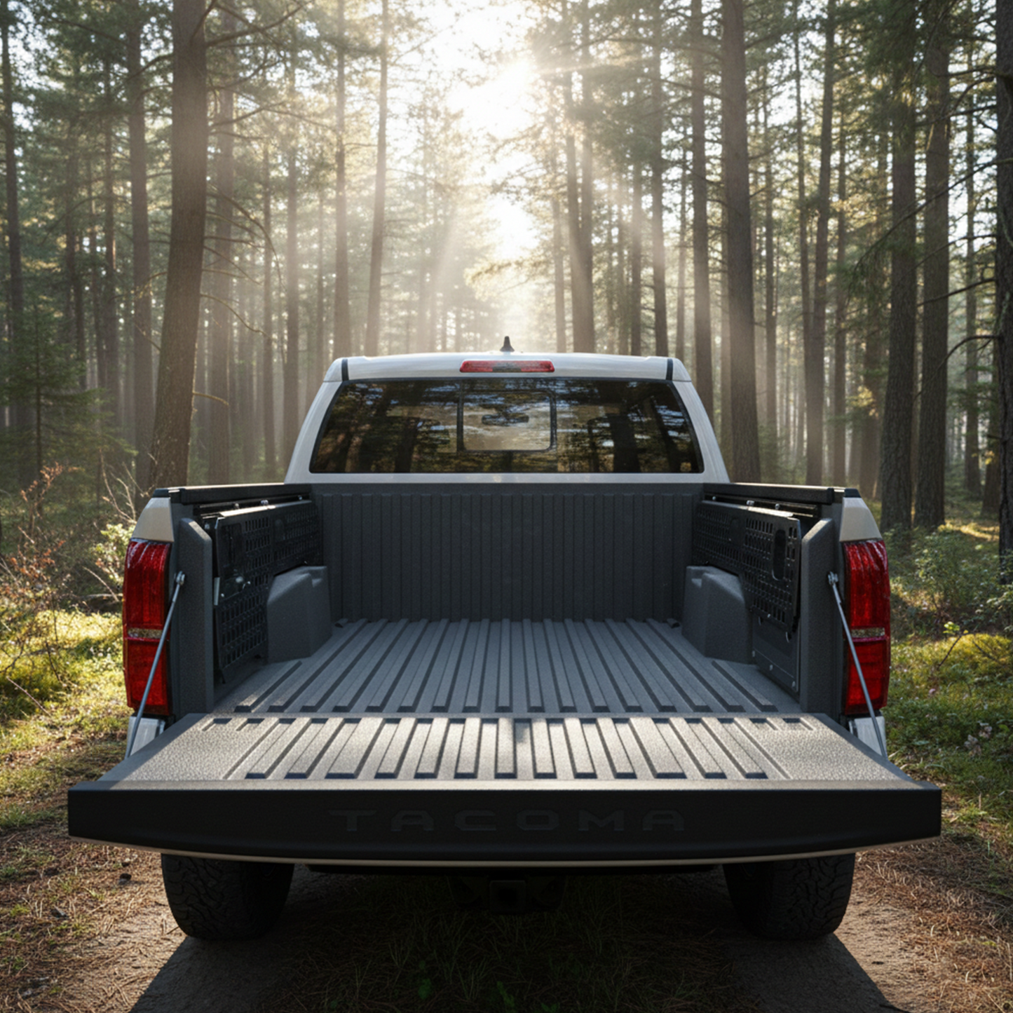 Tacoma Side Bed Molle Panel Truck Bed Organizer for Toyota