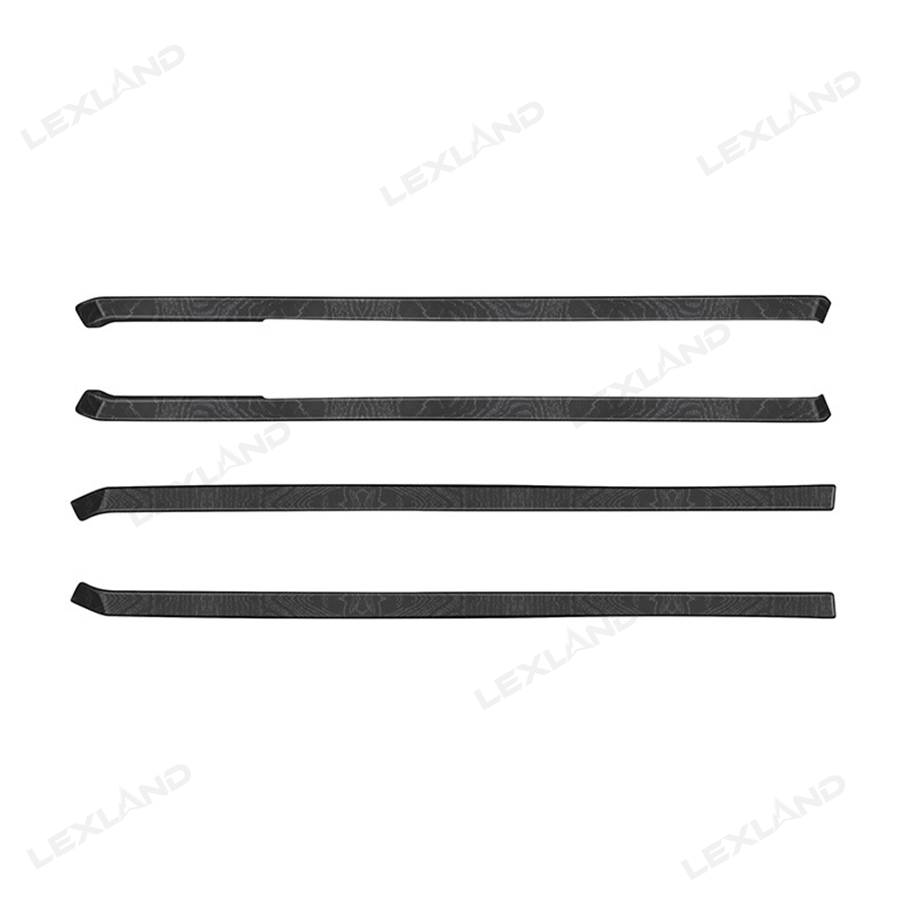 4Runner Door Trim Strip ABS Front & Rear Upper Door Panel Protector Interior Trim Cover