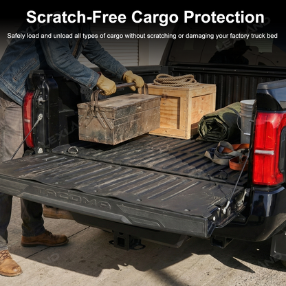 Tacoma Truck Bed Mat All-Weather Rear Cargo Trunk Liner Cover Protector for Toyota