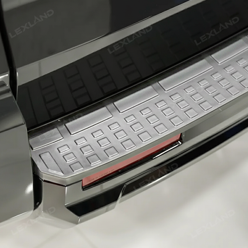 4Runner Rear Bumper Guard Stainless Steel Sill Plate Protector For Toyota