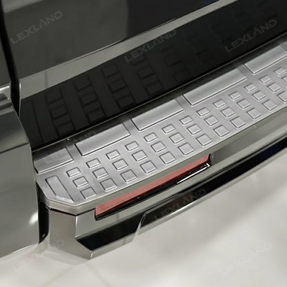 4Runner Rear Bumper Guard Stainless Steel Sill Plate Protector For Toyota