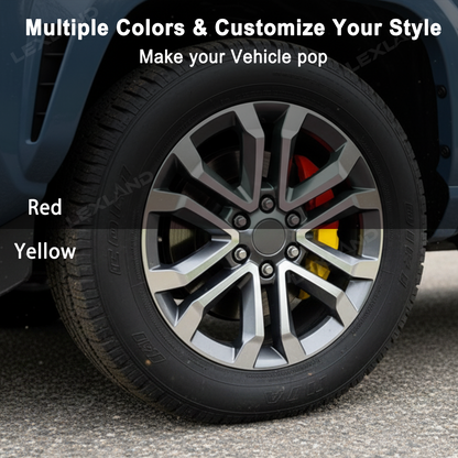 Tacoma /4Runner Brake Caliper Cover Front and Rear Caliper Protector Set for Toyota