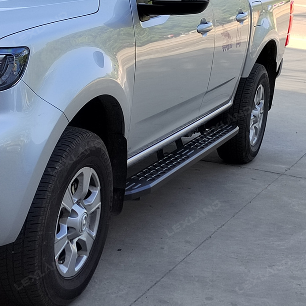 Tacoma Running Boards Side Steps Steel Nerf Bars for Toyota
