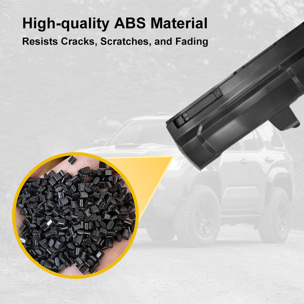 4Runner Rear Bumper Valance ABS Matte Black Protection Cover for Toyota