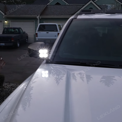 Tacoma/4Runner Baja Designs Ditch Lights Kit Squadron Pro LED A-pillar Lights for Toyota