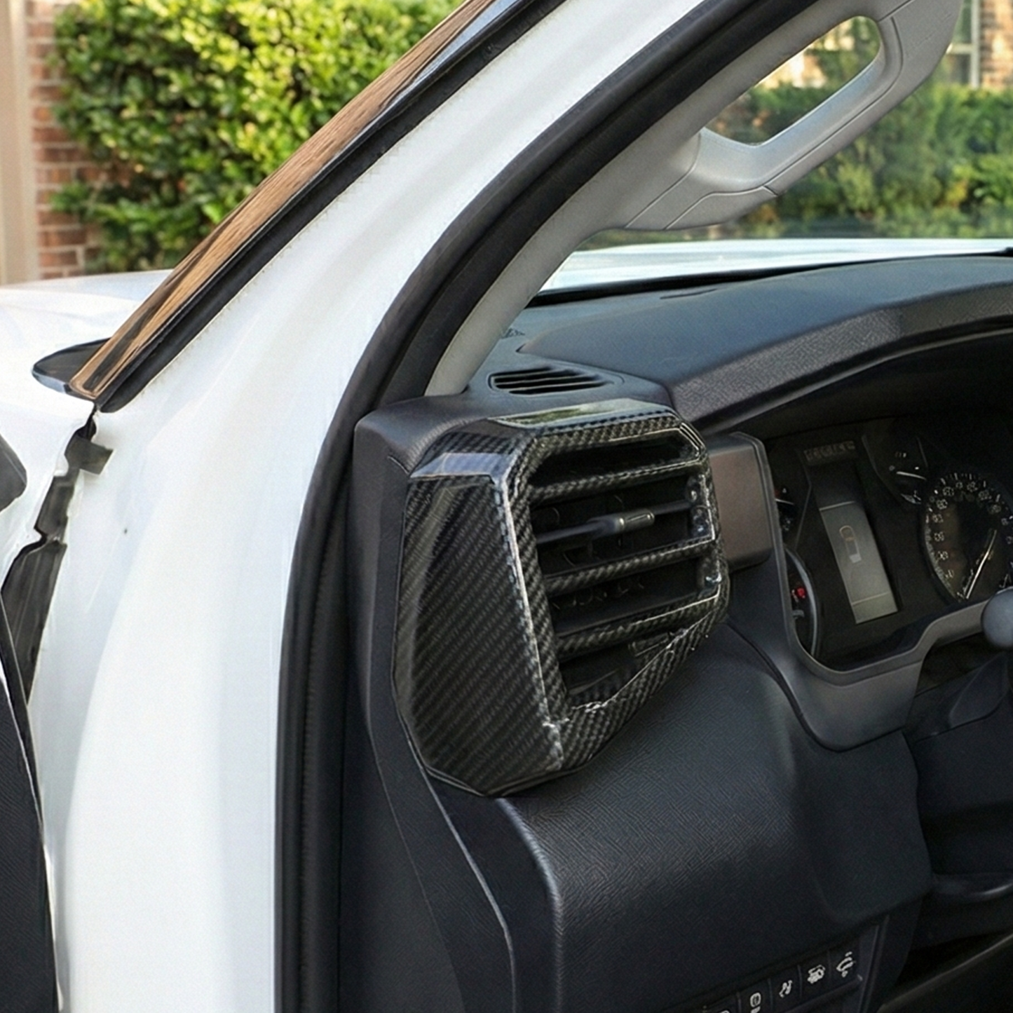 Tundra Dashboard Air Vent Covers AC Vent Overlays ABS Interior Trim 4PCS for Toyota