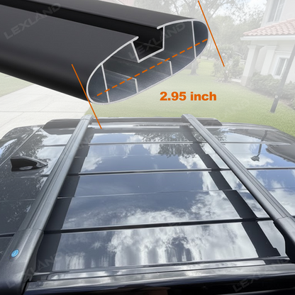 4Runner Roof Rack Cross Bars Roof Rail Cargo Carrier Crossbars for Toyota