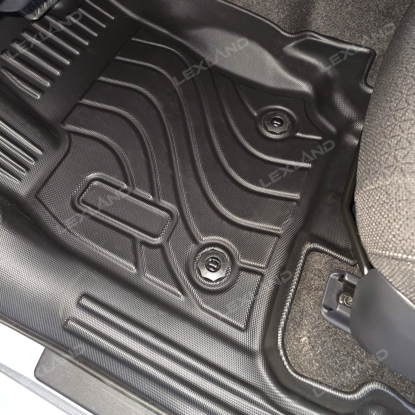 4Runner Floor Mats & Cargo Liner Seat Back Protector Set All-Weather TPE Interior