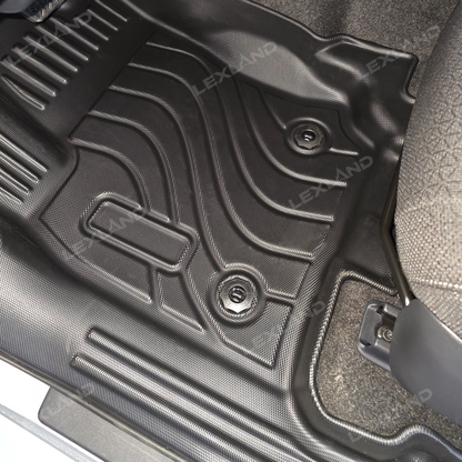 4Runner Floor Mats & Cargo Liner Seat Back Protector Set All-Weather TPE Interior