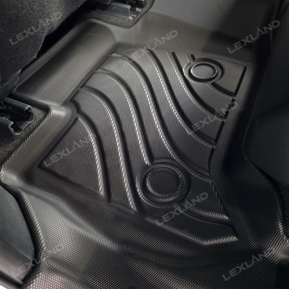 4Runner Floor Mats & Cargo Liner Seat Back Protector Set All-Weather TPE Interior