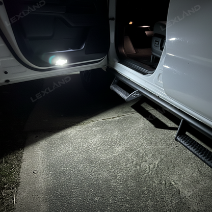 Tacoma Puddle Lights LED Courtesy Lights Dual-Color Door Welcome Lights for Toyota
