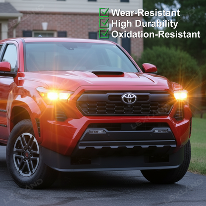 Tacoma Front DRL Turn Signal Parking Light 7443 LED Bulb Replacement Kit