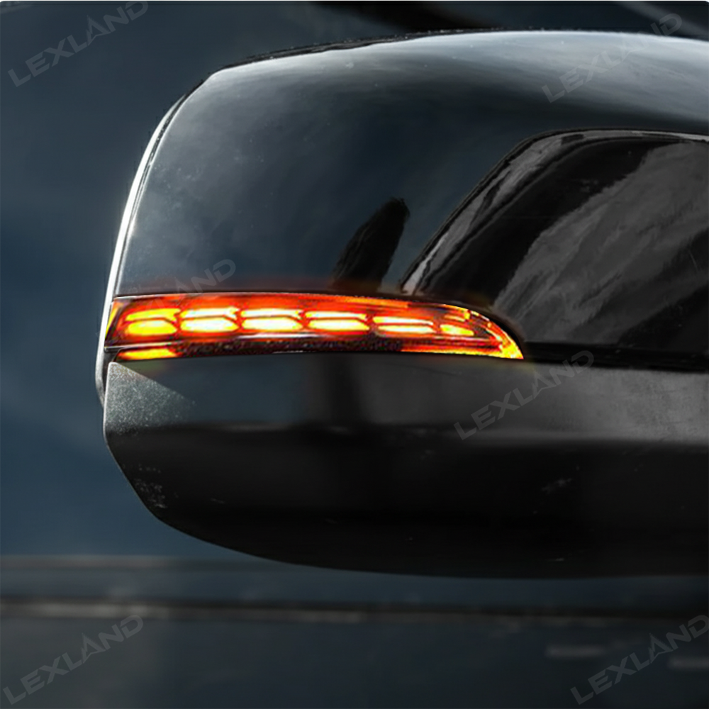 Tacoma/4Runner Side View Mirror Turn Signal Replacement Kit Sequential Dynamic Indicator Strip with Dragon-Scale Style 2.0