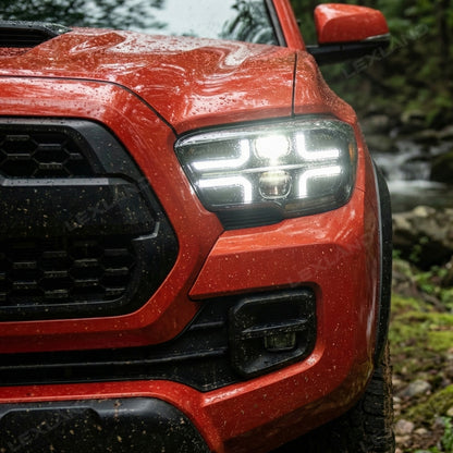 Tacoma Head Lights LED Headlights Upgrade Assembly with Sequential Turn Signal
