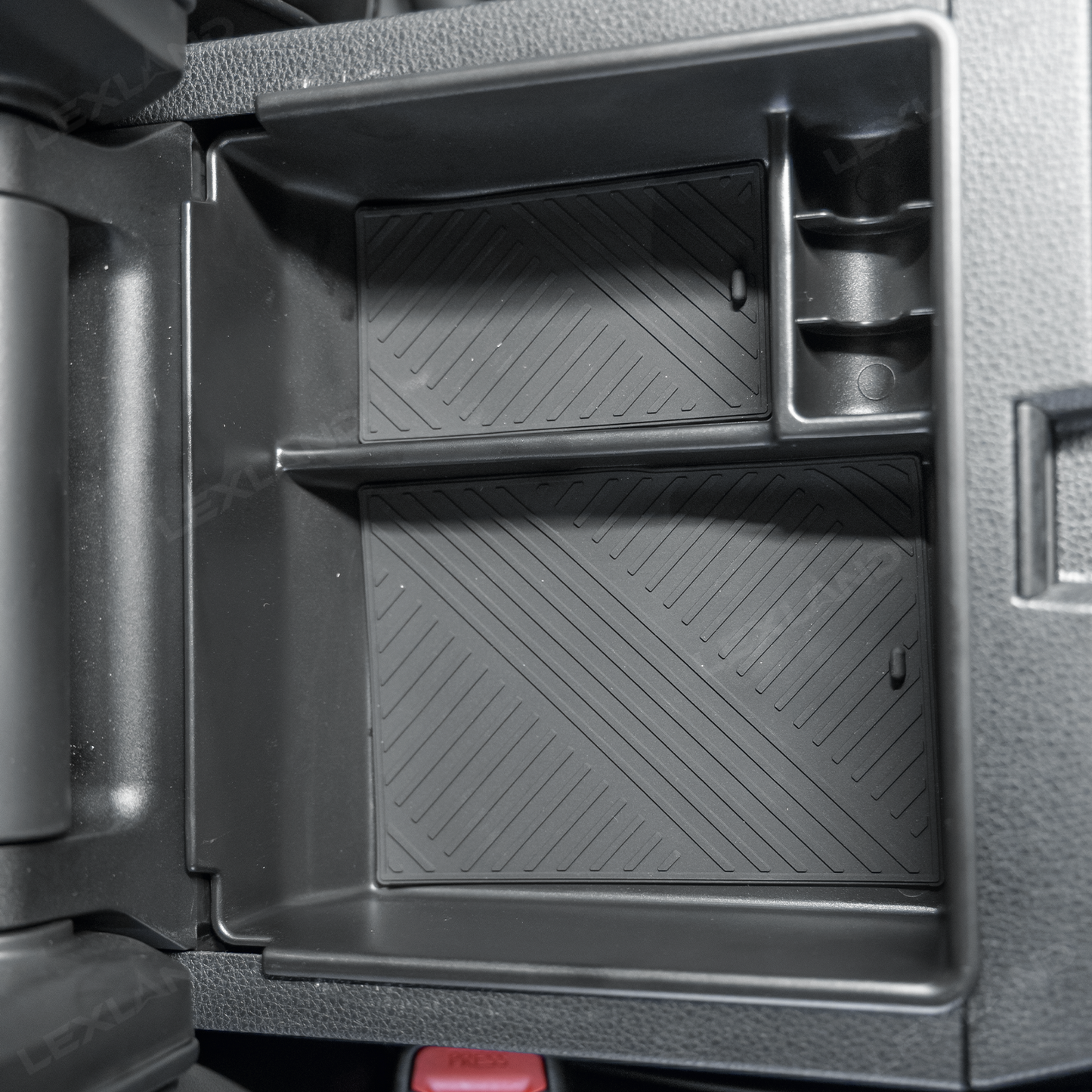 4Runner Center Console Organizer Tray Armrest Storage Box For Toyota