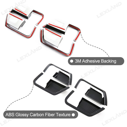 Tacoma Door Handle Bowl Cover Interior Door Decoration Protector Overlay for Toyota