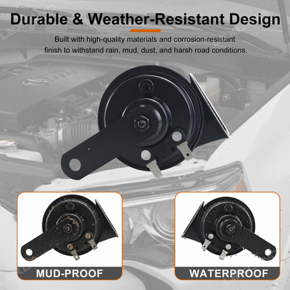 Tacoma/4Runner Horn Kit Dual-Tone Auto Horn Upgrade for Toyota