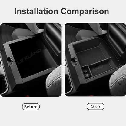 4Runner Center Console Organizer Tray Armrest Storage Box For Toyota