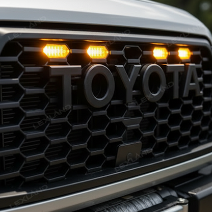 Tacoma Raptor Lights LED Front Grille Lights Amber Lights For Toyota