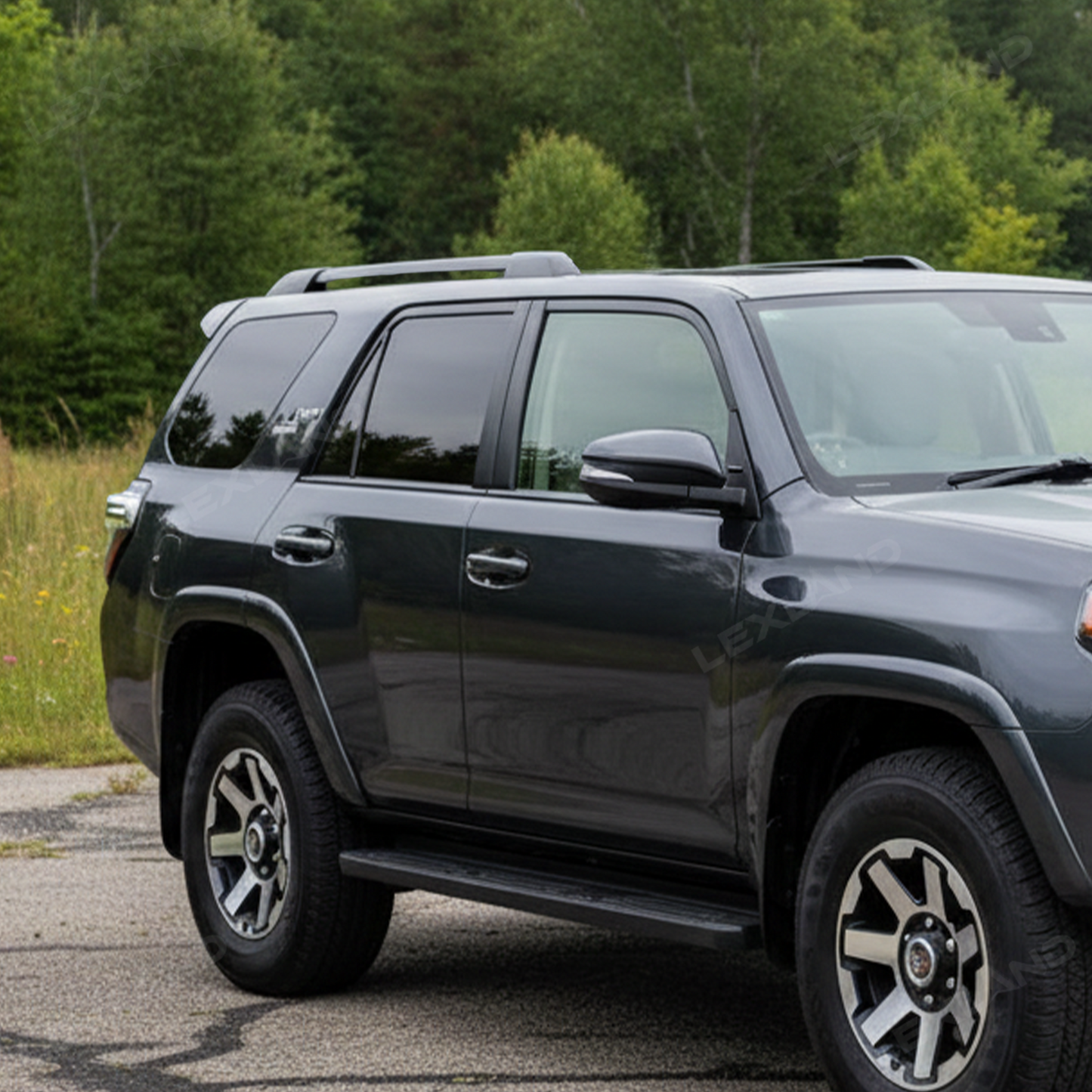 4Runner Roof Rack Cross Bars Side Rails Aluminum Cargo Carrier Crossbars for Toyota