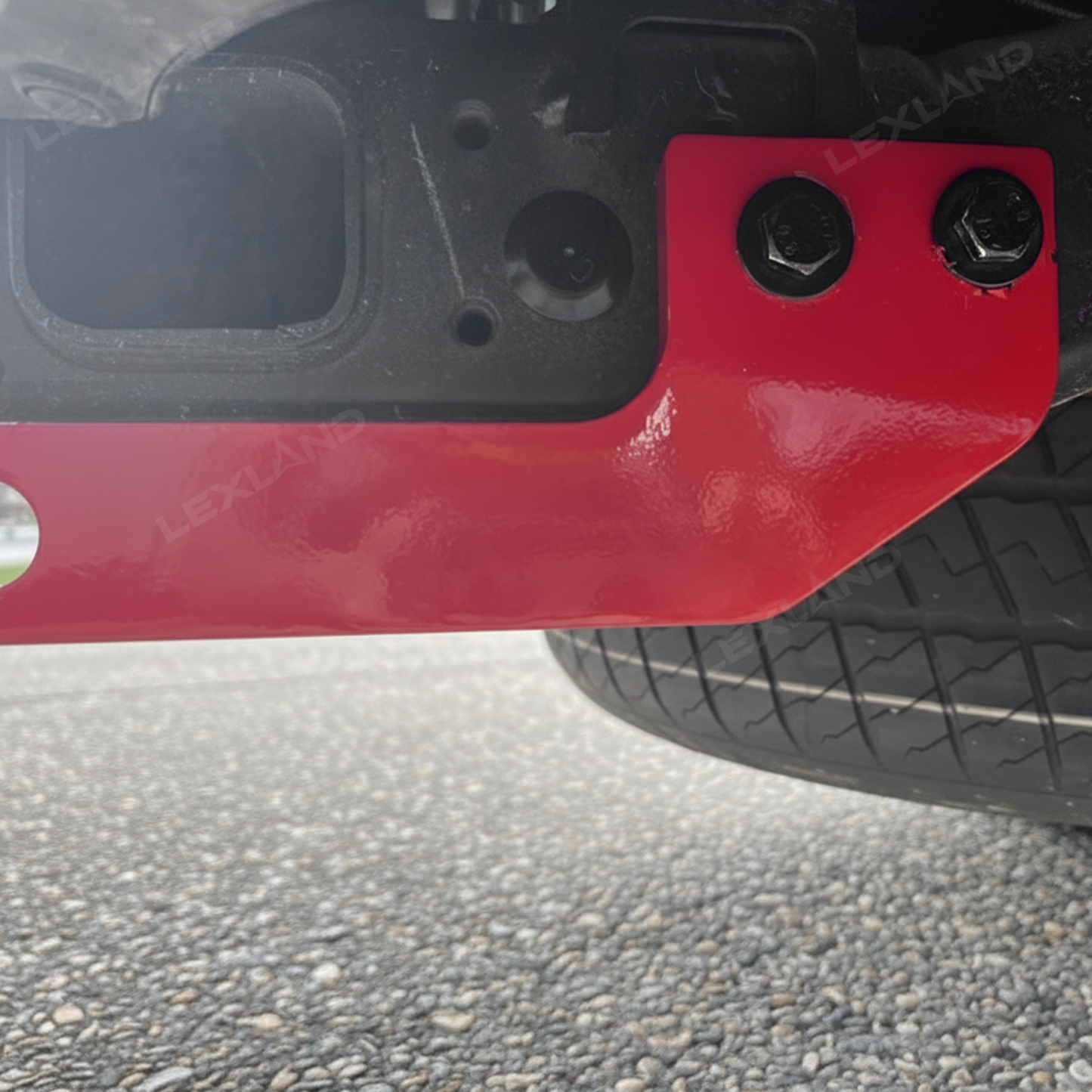 Tacoma Rear Tow Hook Red Rear Recovery Points for Toyota