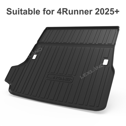 4Runner Cargo Mat & Seat Back Protector Set TPE All-Weather Trunk Mat for Toyota