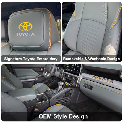 Tacoma Custom Seat Covers Nappa Leather Seat Cover Set for Toyota