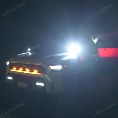 Tacoma/4Runner Baja Designs Ditch Lights Kit Squadron Pro LED A-pillar Lights for Toyota