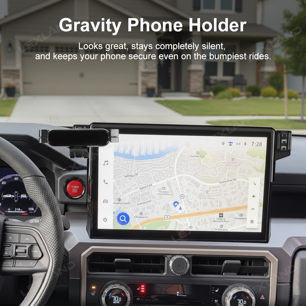 Tacoma Phone Holder Adjustable Phone Mount Dashboard Clip Cell Phone Cradles