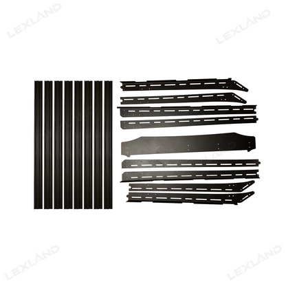 4Runner Roof Rack Crossbars Aluminum Rooftop Cargo Carrier Bars for Toyota