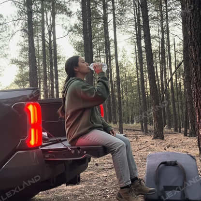 Tacoma Tail Light Cover Smoked Rear Light Cover Taillights Overlay for Toyota